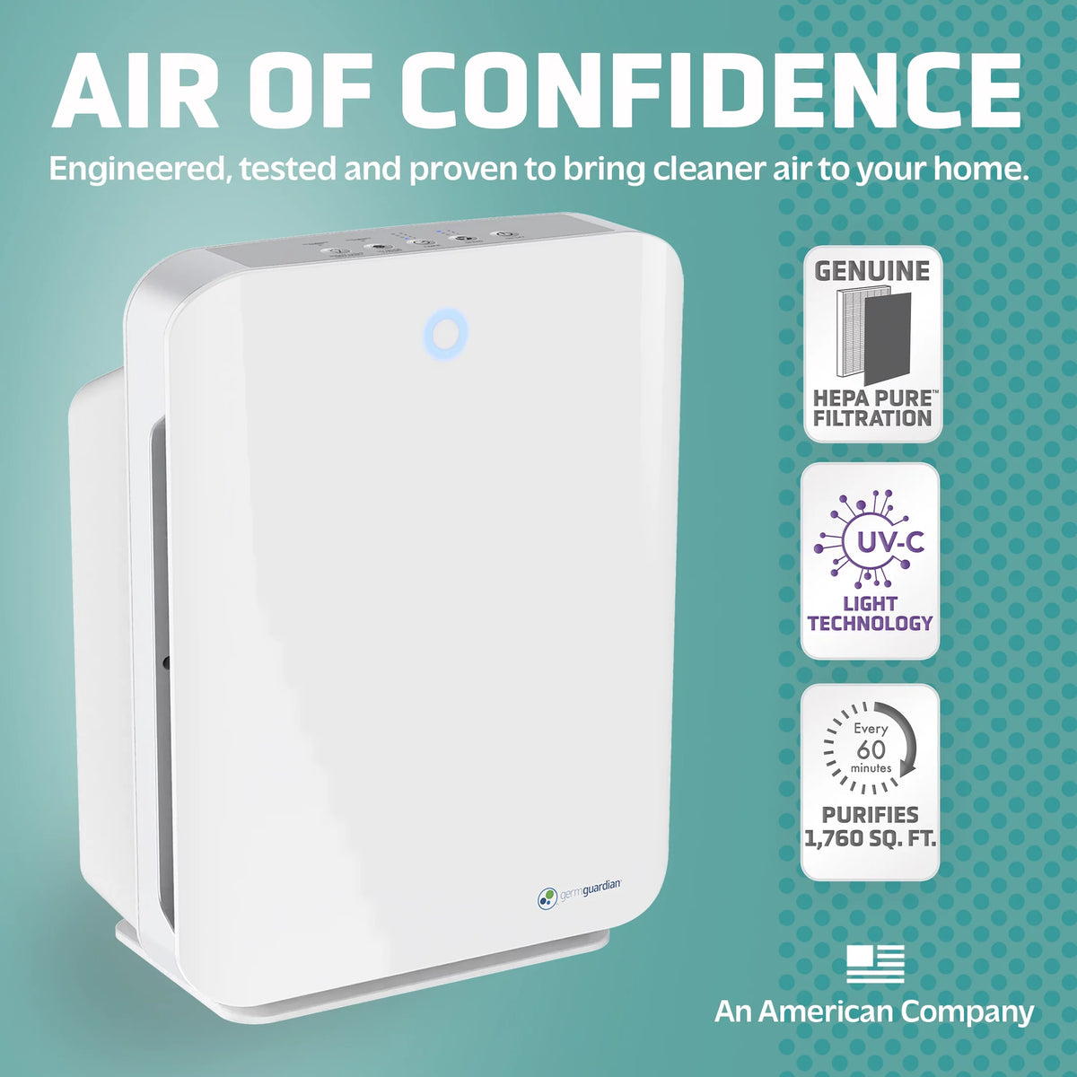 Air Purifier with HEPA Filter and UV-C E23819