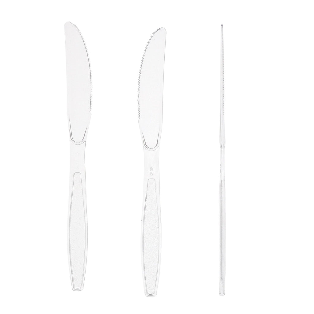 Clear Polystyrene Knives, Case of 1000 X756080