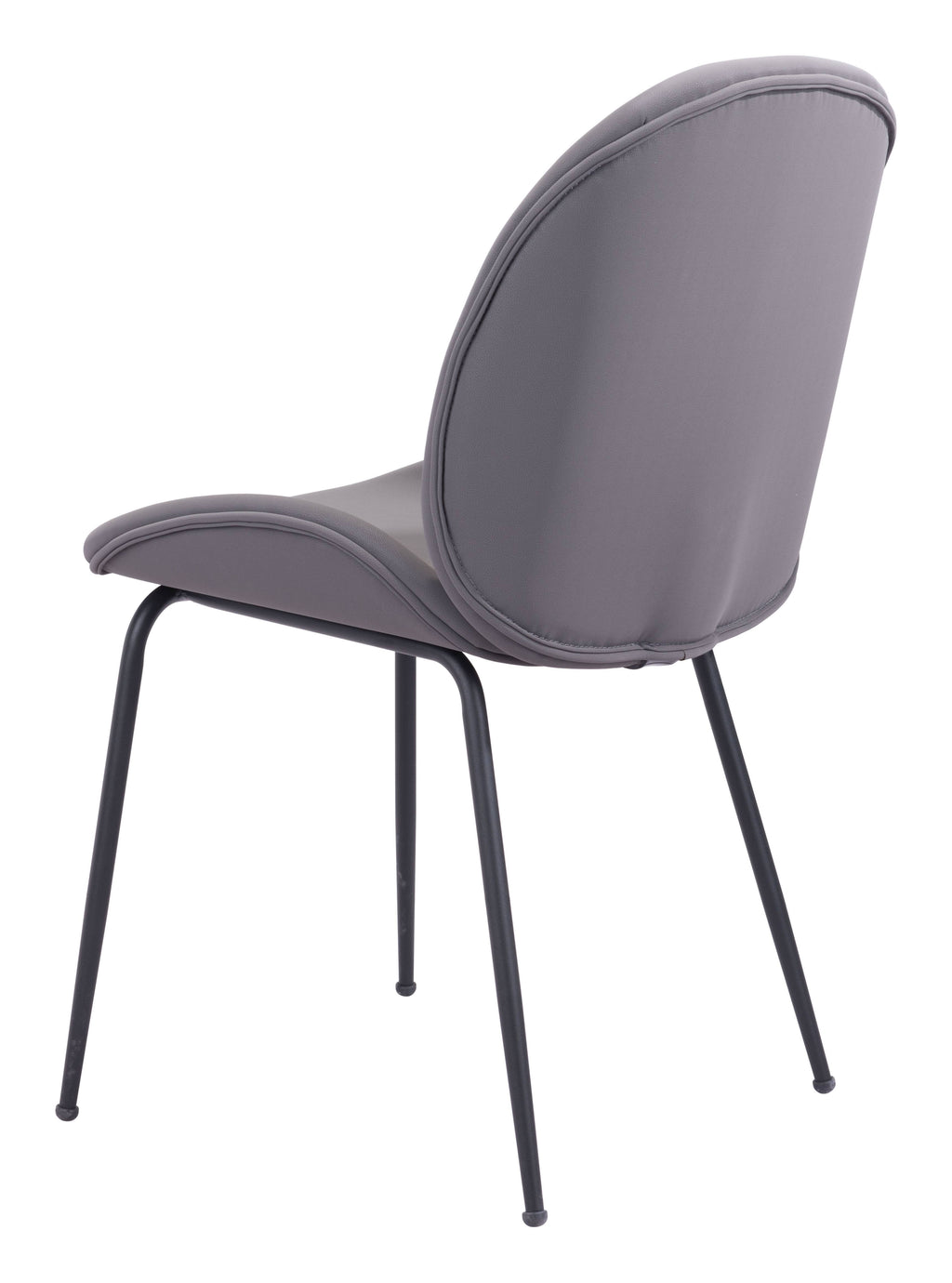 Gray Dining Chair Set of 2 C47374