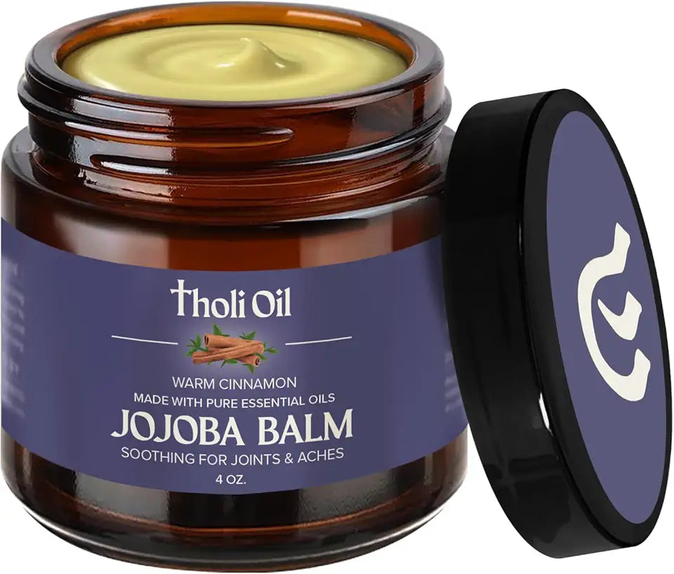 Cinnamon Hyssop Spikenard Cassia Jojoba Balm 4oz Jar B947