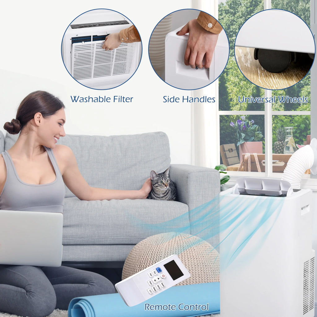 12000 BTU White Portable Air Conditioner P2022