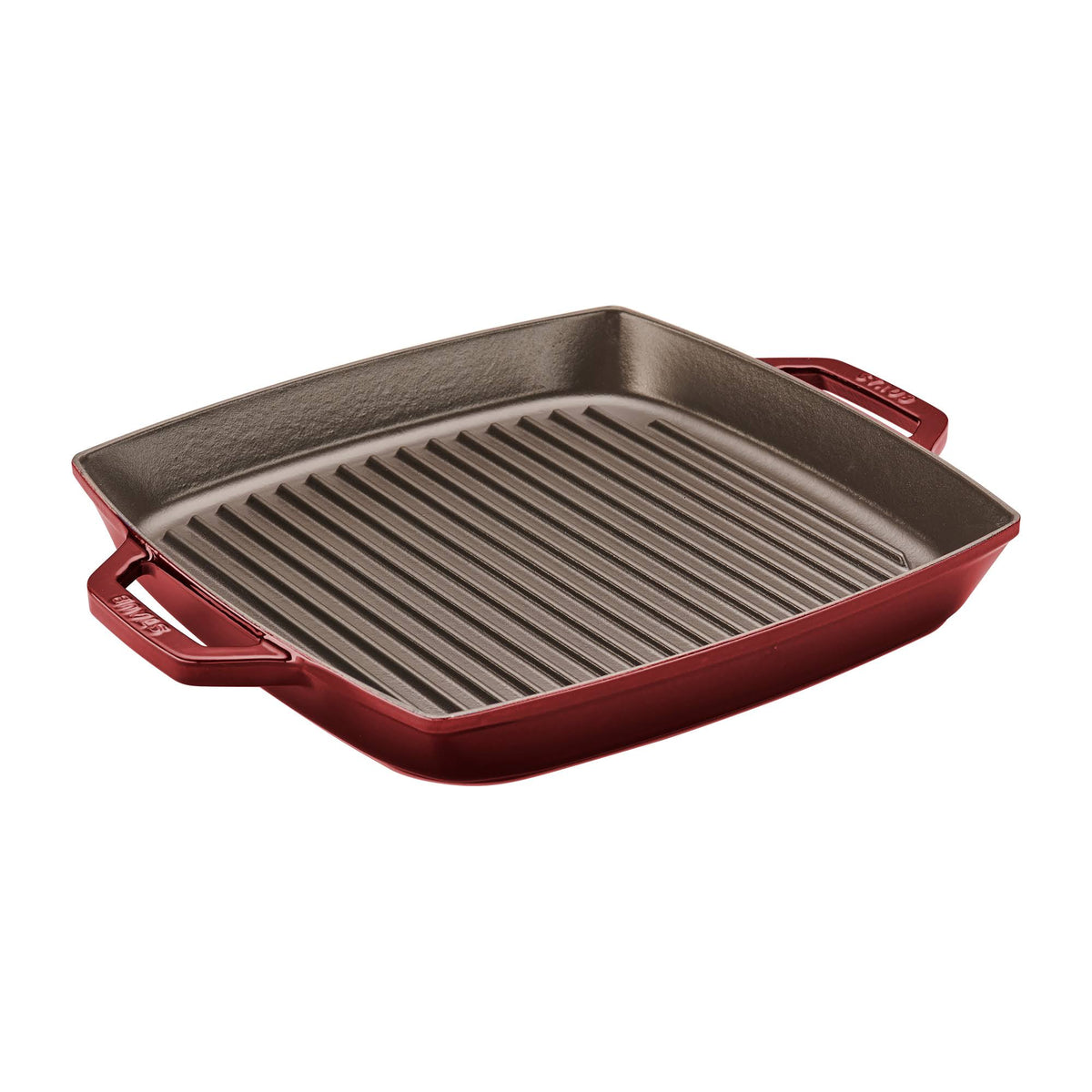 Cast Iron Square Double Handle Grill Pan W46239