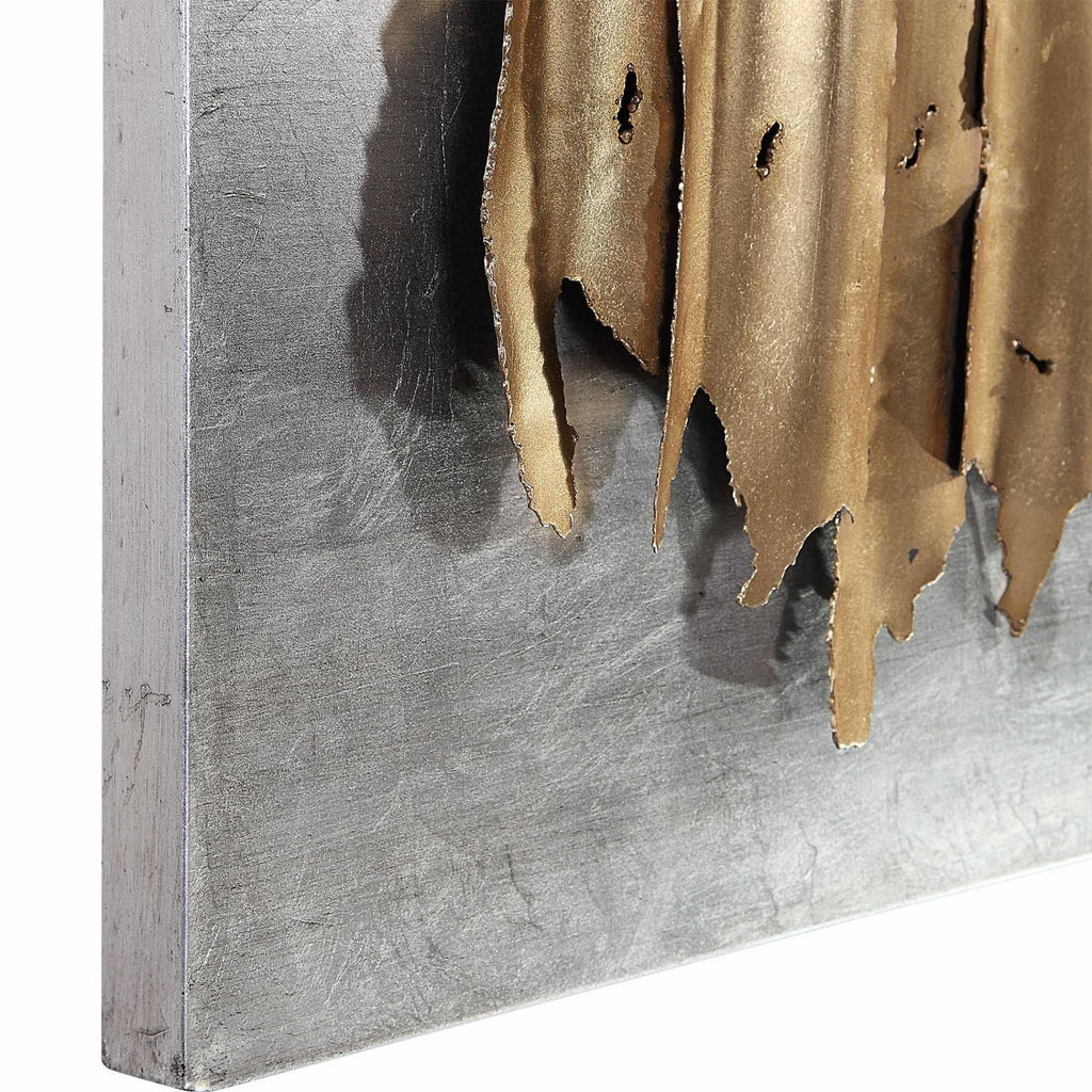 Gold Metal Wall Decor H8494