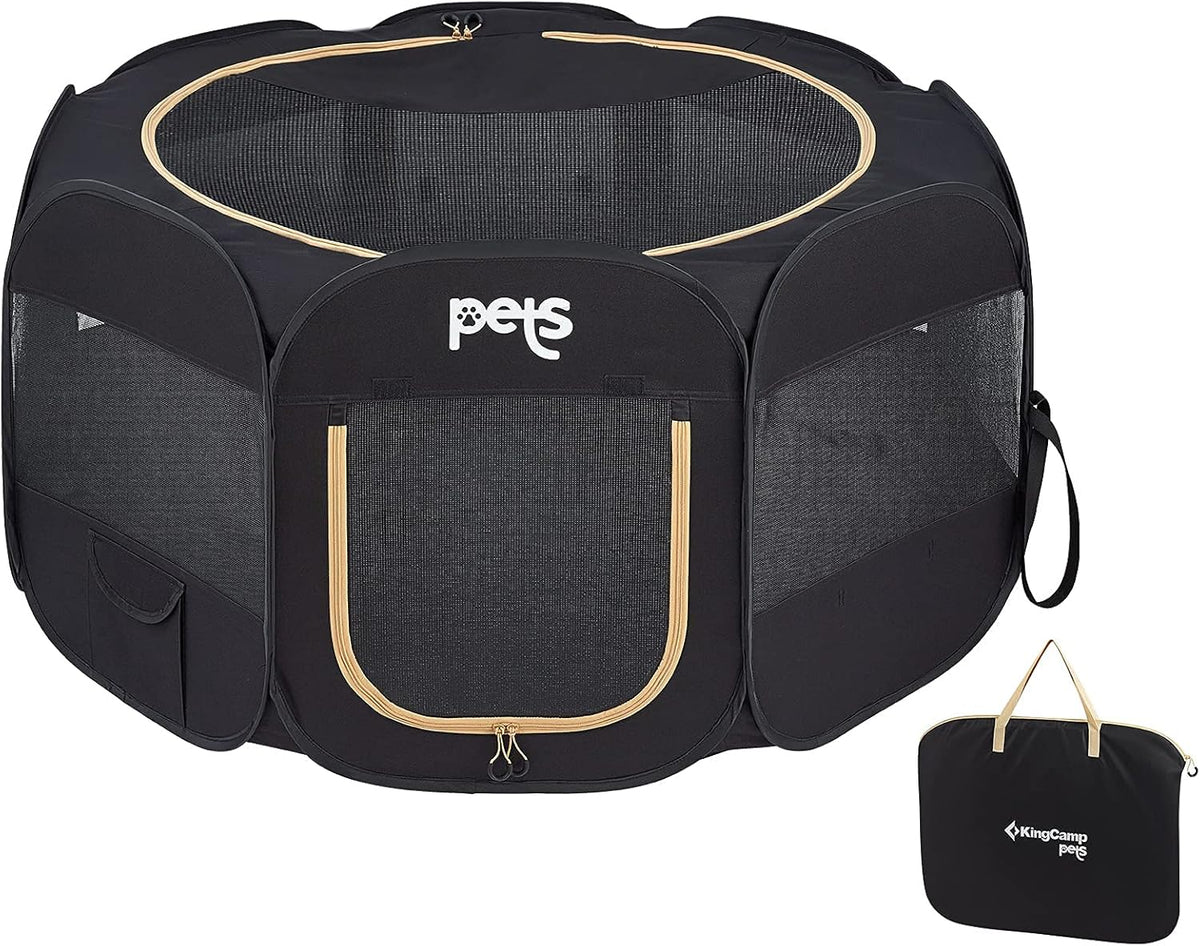 Portable Foldable Pet Playpen with Carrying Bag A13546