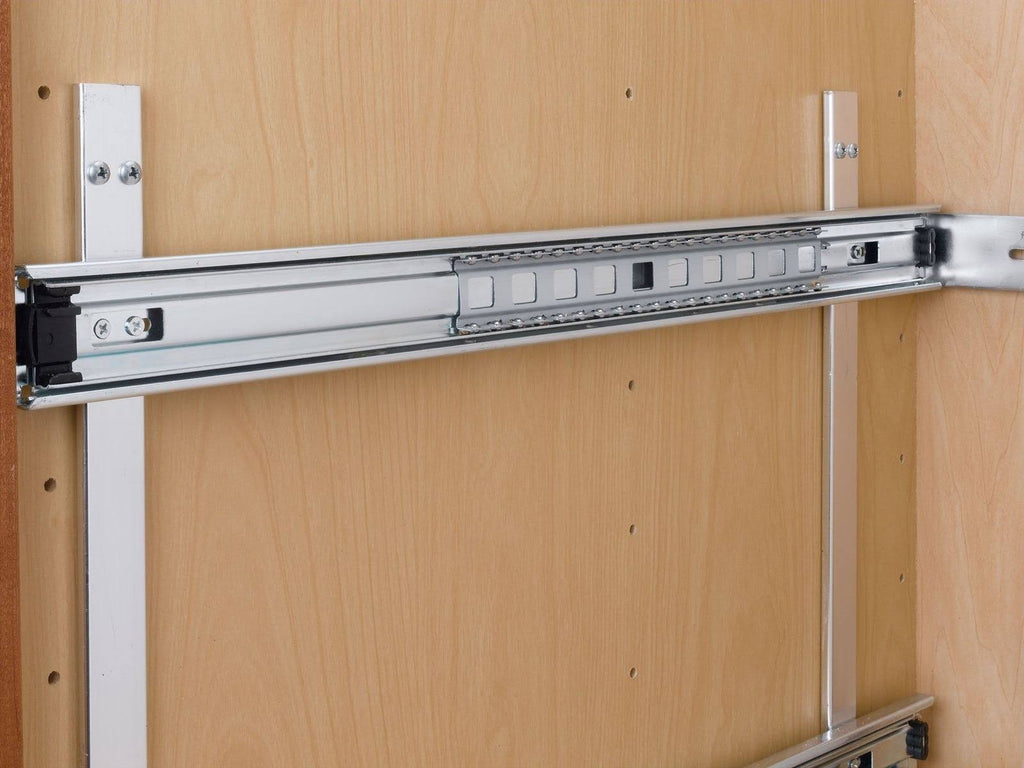 21 in. Chrome 2-Tier Wire Pull-Out Basket A149