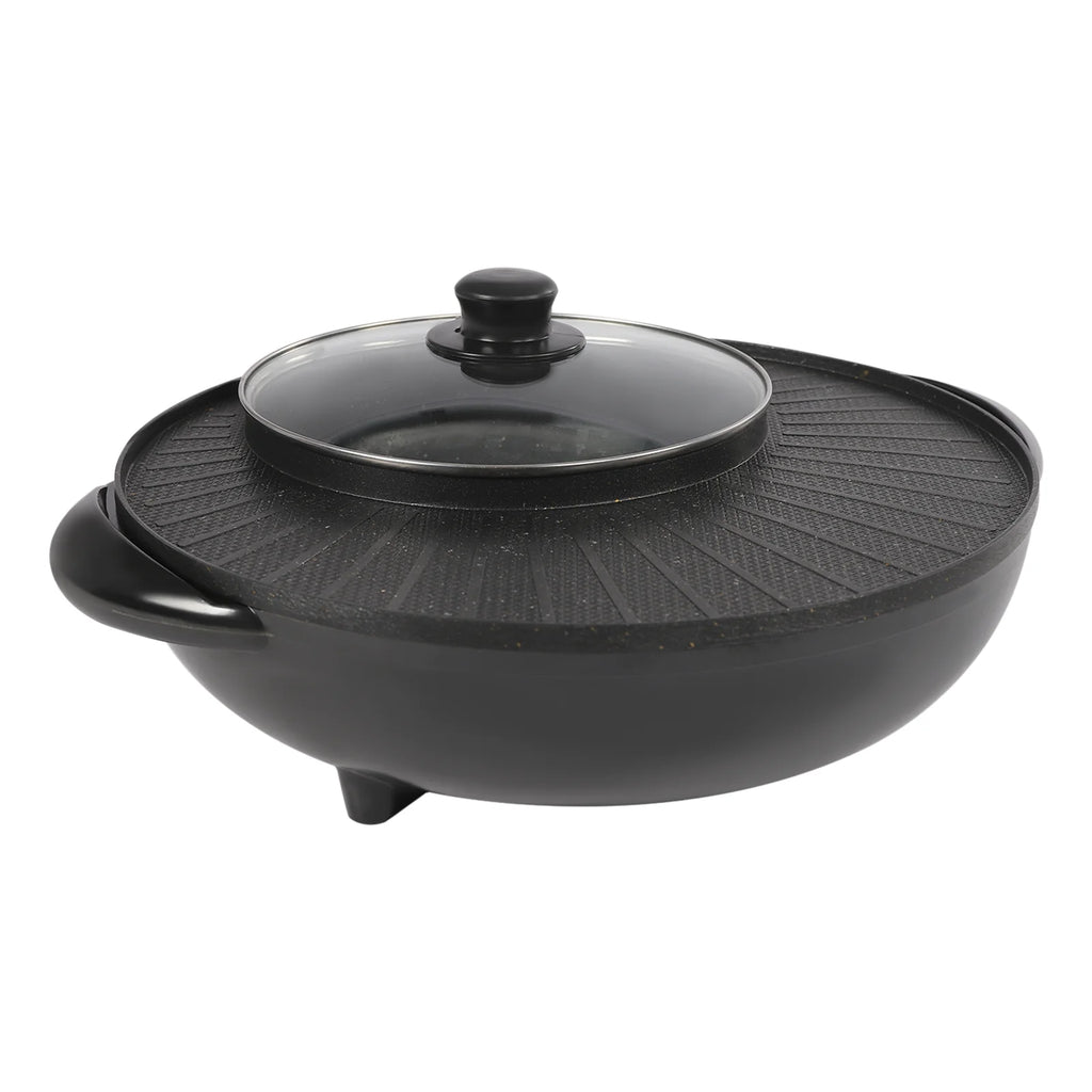 Portable Circular Hotpot Grill Combo Nonstick E1257