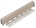 Matte Nickel Tie Rack Y346