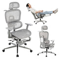 Ergonomic Mesh Office Chair with Footrest and Lumbar Support U814817