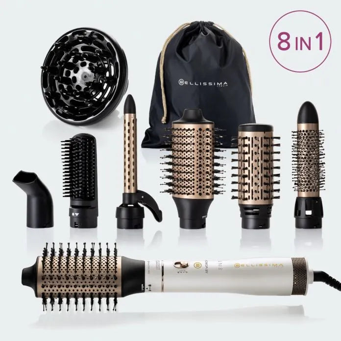 8in1 1000W Ceramic & Keratin Coating Hot Styler N474