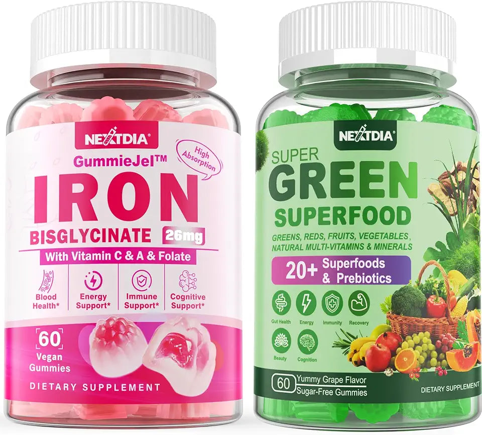 Iron Bisglycinate 26mg Filled Gummies S1361