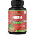Neem Leaf Supplements Capsules 2250 mg with Holy Basil Tulsi, Guduchi, 120 Vegetable Capsules Y32992