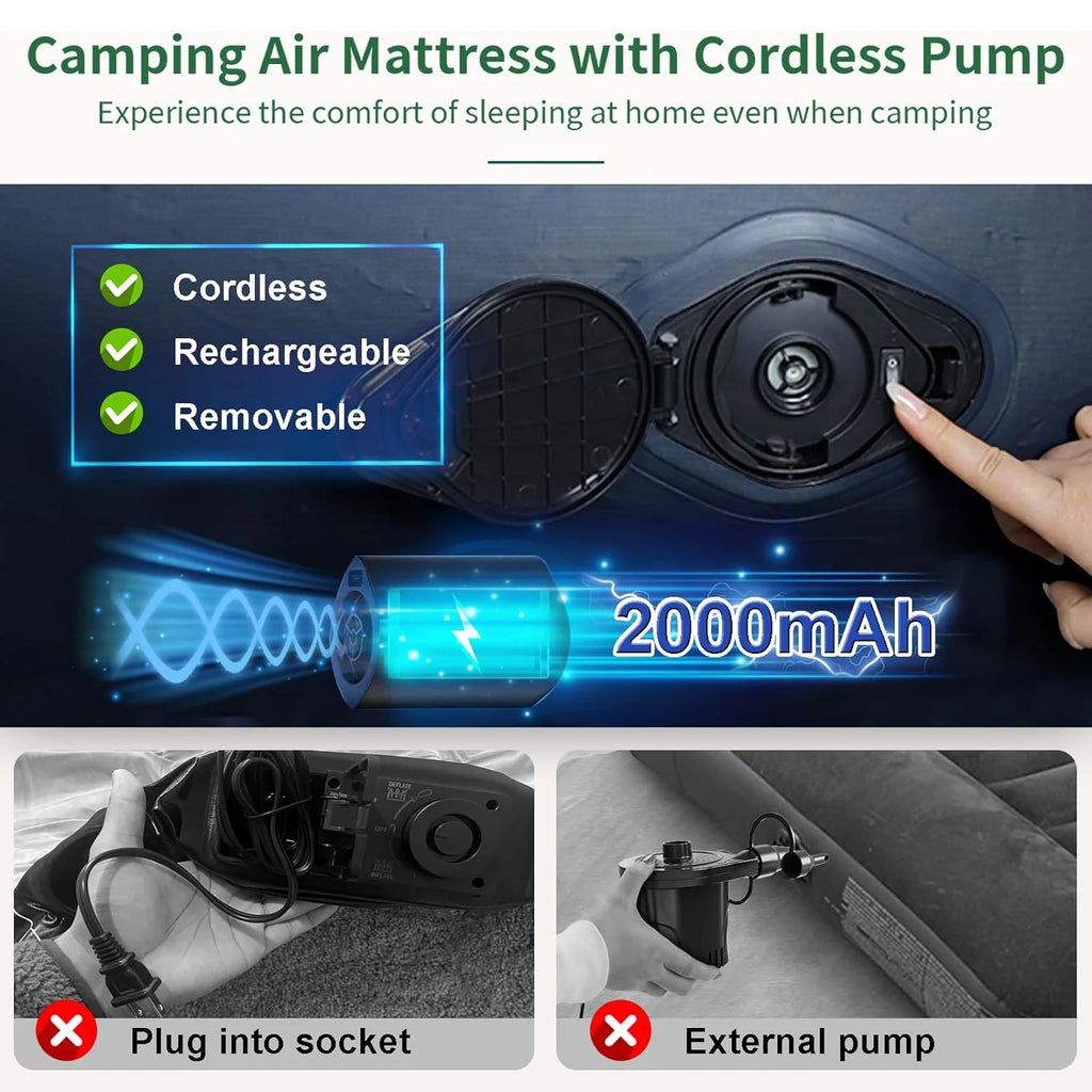 Queen Air Mattress with Built-in Pump Z80773