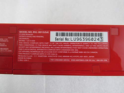 Red Wii Hardware Bundle A20806