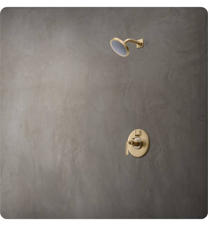 5-5/8x22 Single-Function Brass Showerhead Kit H21202