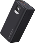 57000mAh Power Bank, 20W PD USB C & 22.5W QC Fast Charging, 4 Outputs & 2 Inputs, LED Display, Pack of 2 X818