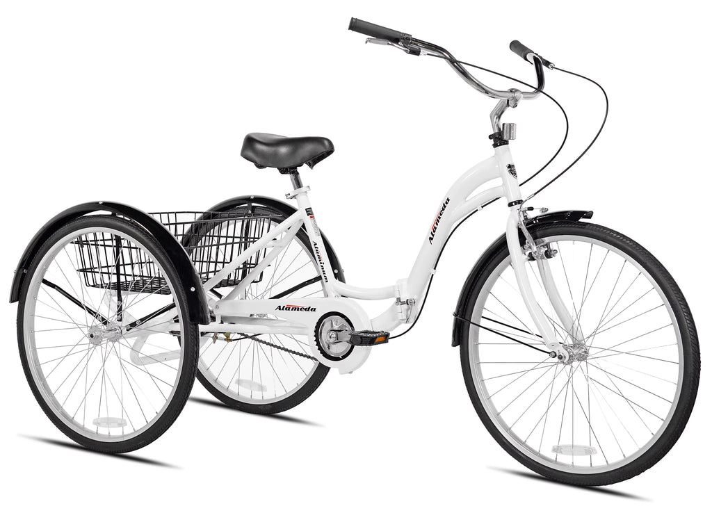 Blue Folding Adult Trike H132