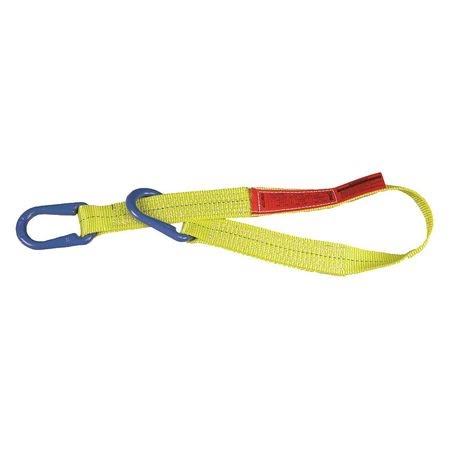 Polyester Web Sling, 3 in W, 5 Ft J292281