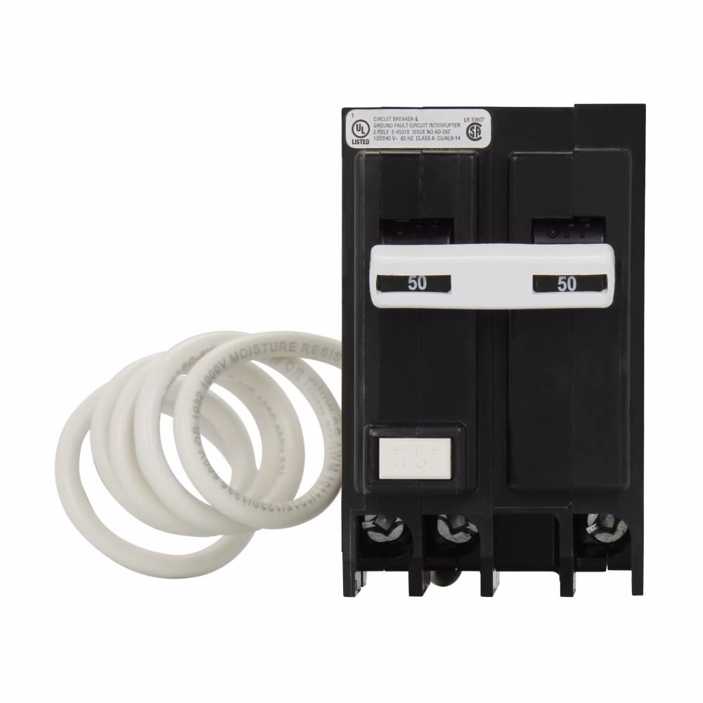 2-Pole 25 Amp Ground Fault Circuit Breaker J384