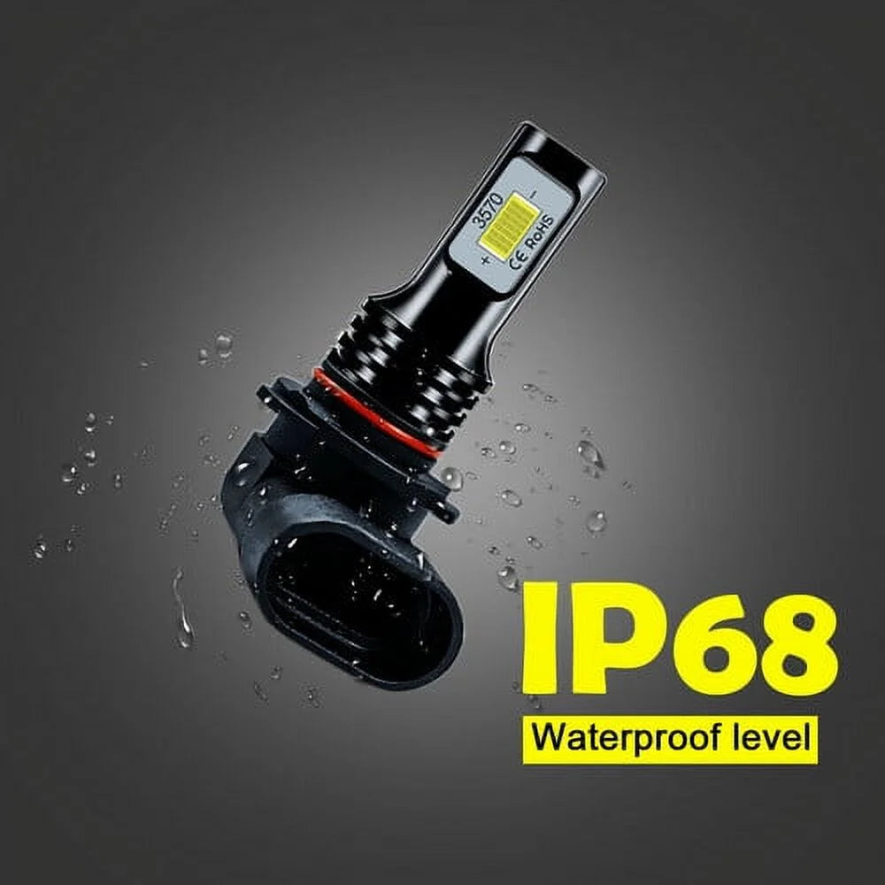 6X LED Headlights Bulbs Kit 6000K L758575