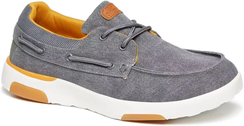 Men's Orthopedic Slip-On Loafers Canvas Arch Support I89522