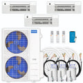 54,000 BTU 3 Zone Ceiling Cassette Ductless Air Conditioner and Heat Pump X35300