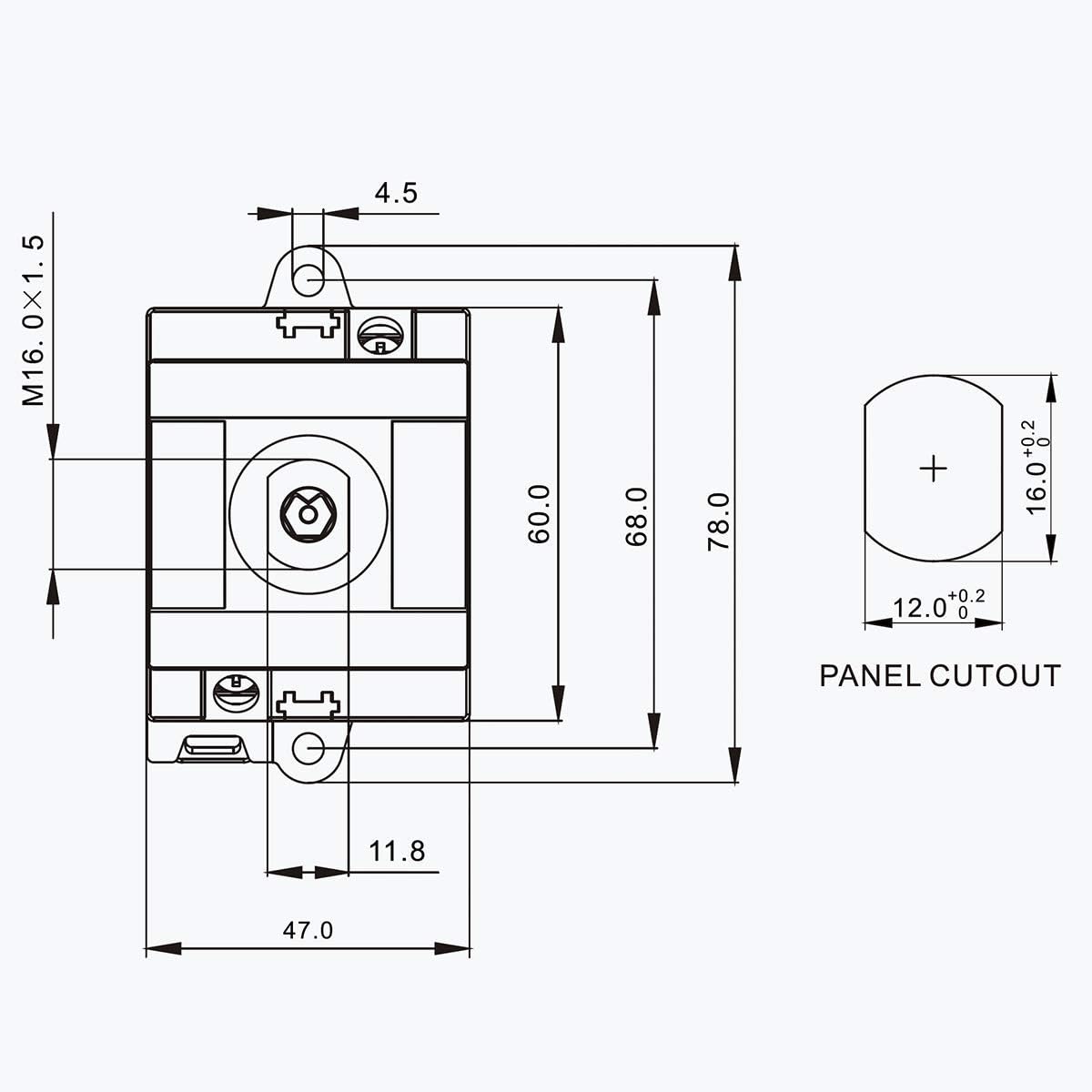 DC Isolator Switch, 1500V, Pack of 2 Z271