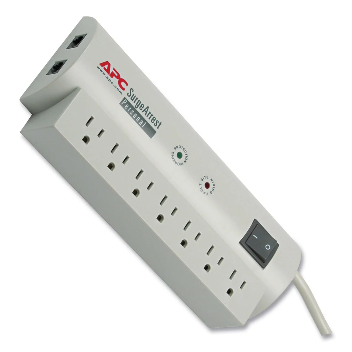 7 Outlets 6 ft Cord 240 Joules Surge Protector H246