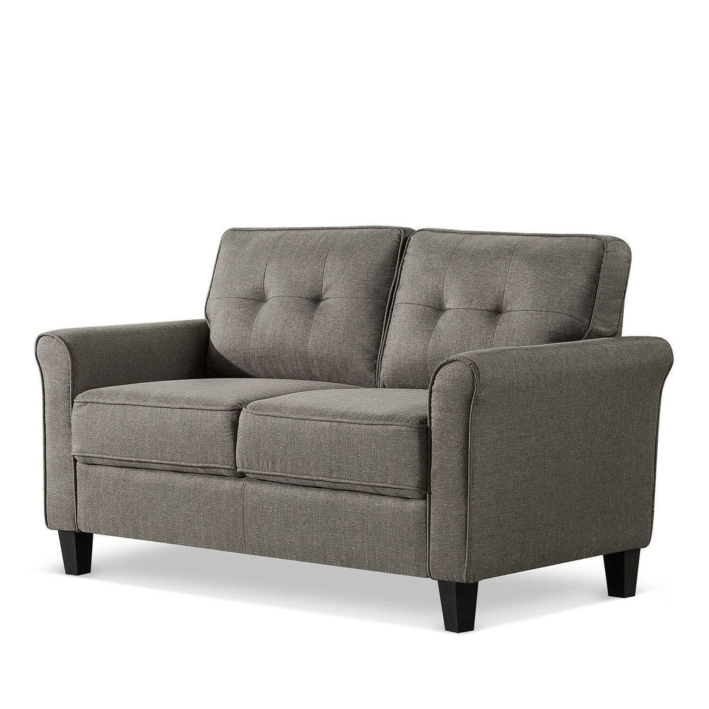 Sand Grey Loveseat M68575
