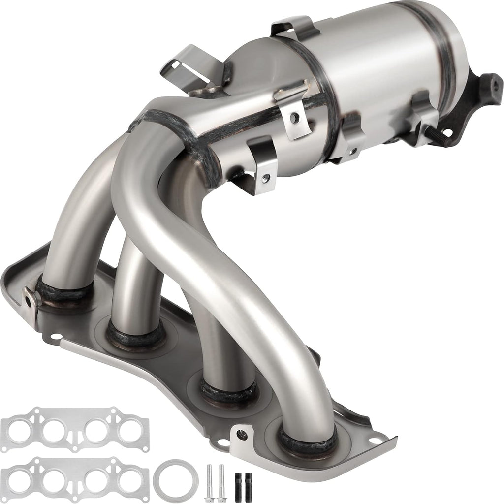 Catalytic Converter Stainless Steel with Gasket Kit Exhaust Manifold D428331