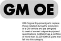 GM Original Equipment Monotube Rear Shock Absorber Pack of 2 L683