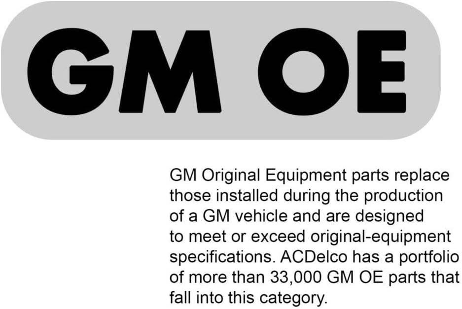 GM Original Equipment Monotube Rear Shock Absorber Pack of 2 L683