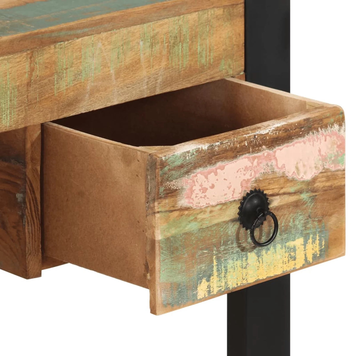 Solid Reclaimed Wood Desk F9375