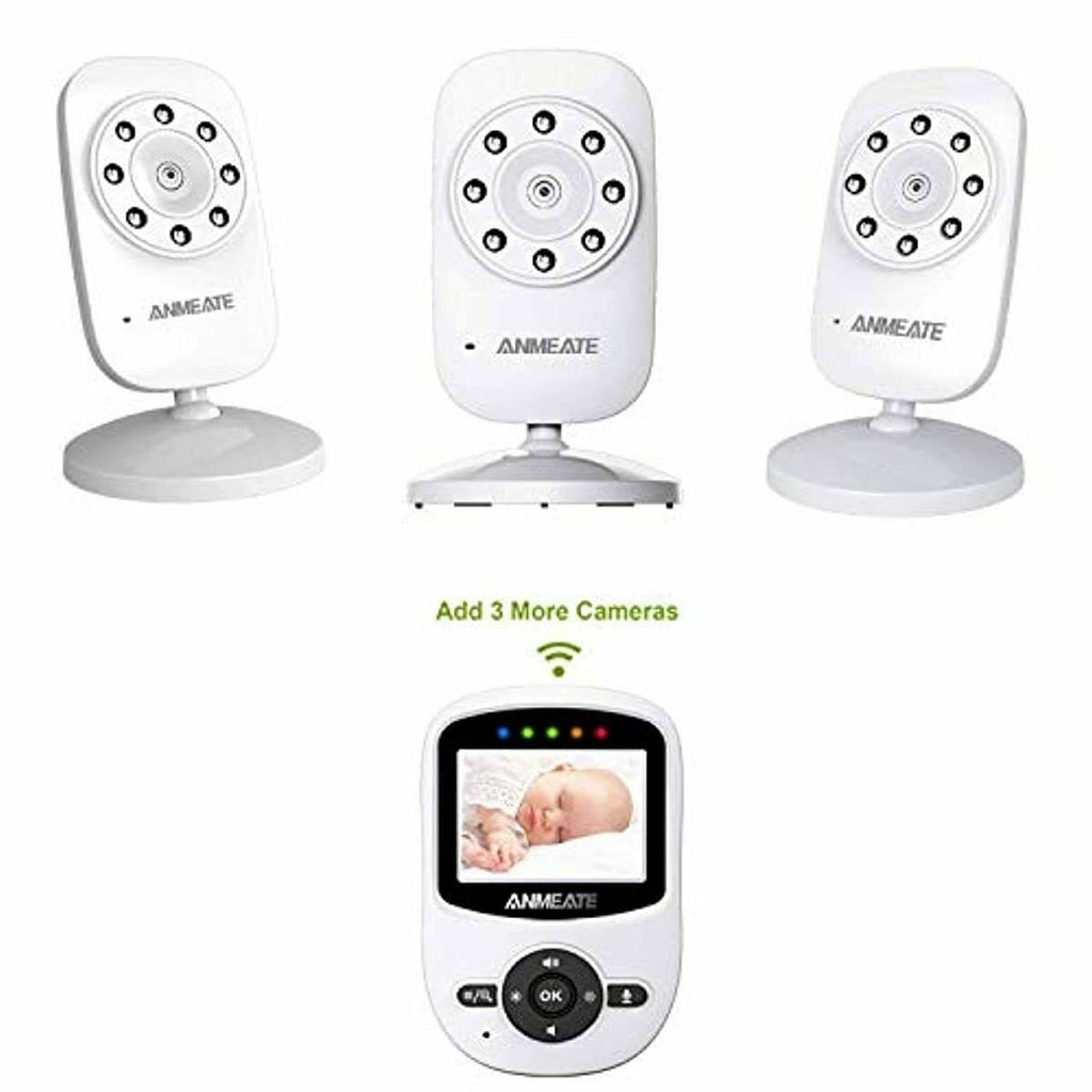 Digital 2.4GHz Wireless Video Baby Monitor with Camera M8017