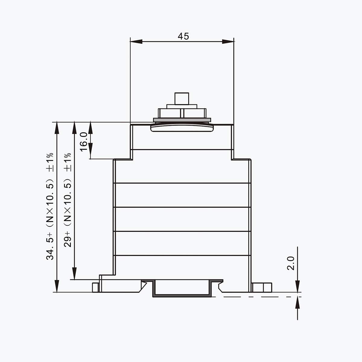 DC Isolator Switch, 1500V, Pack of 2 Z271
