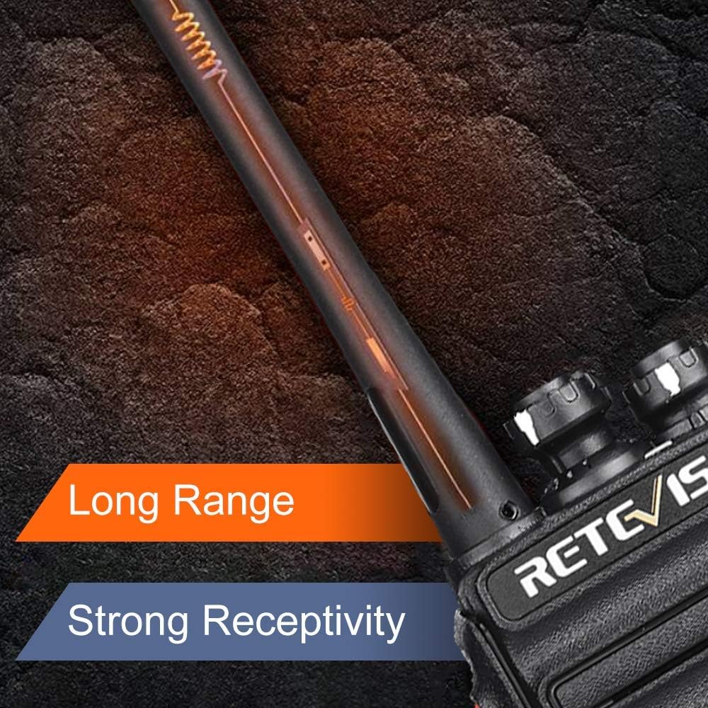 6 Pack Walkie Talkies with Multi Gang Charger V892
