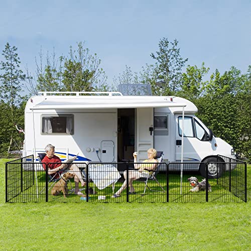 8 Panels Metal Dog Playpen Z80500