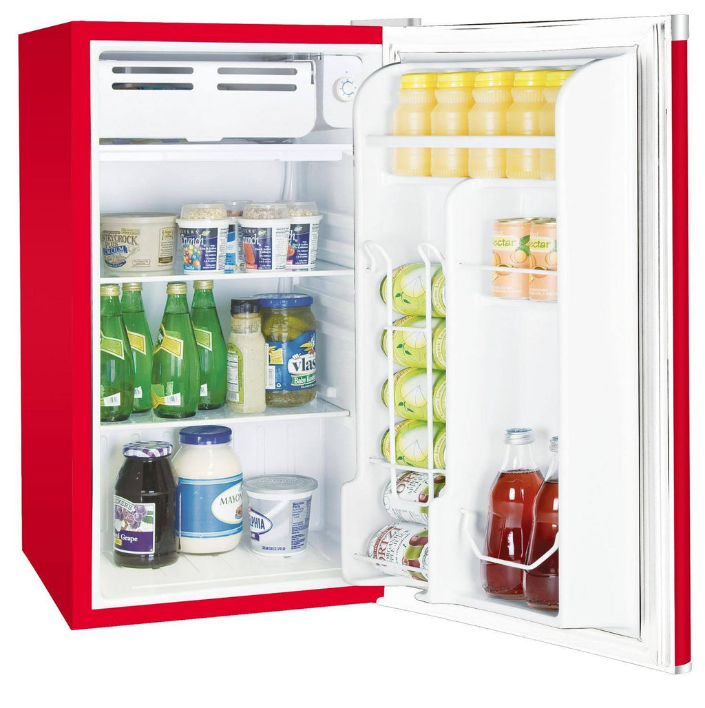 Red 3.2 Cu ft Single Door Mini Fridge Y6037