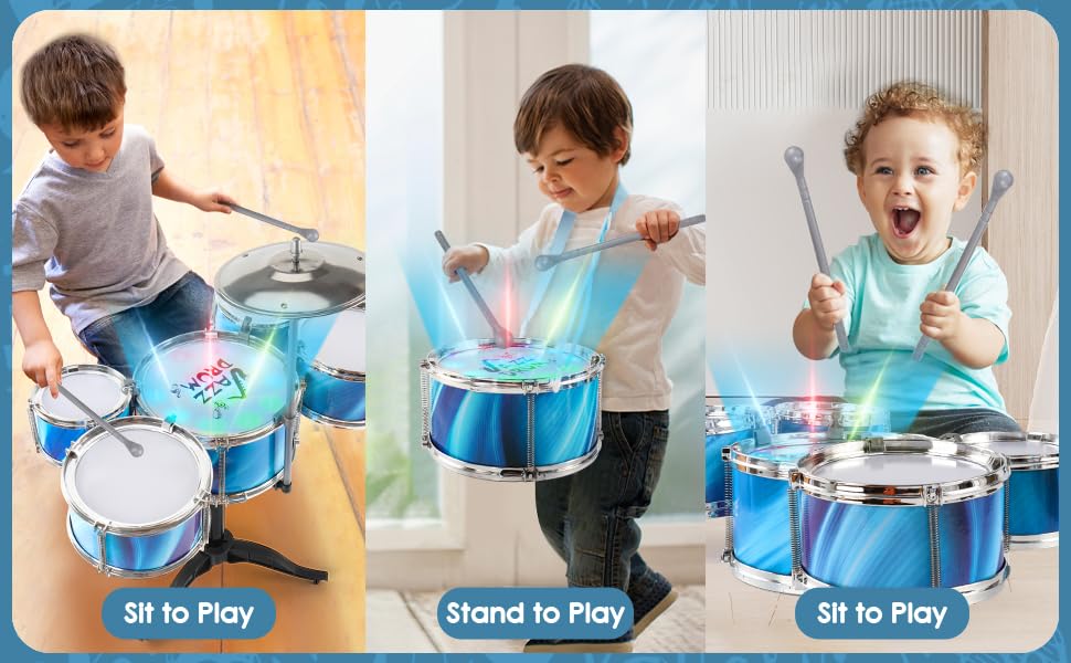 15-Piece Kids Drum Set G291
