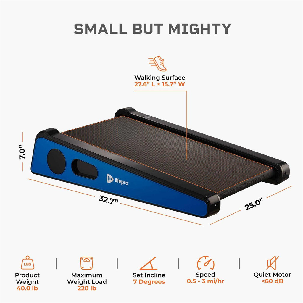 Smallest 30in Portable Walking Pad Treadmill F3743