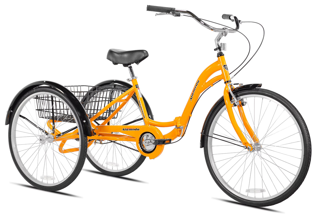 Blue Folding Adult Trike H132