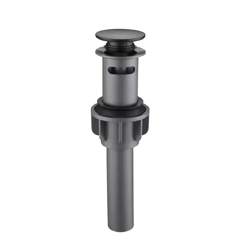 Single Handle Single Hole Bathroom Faucet Matte Black Y8594