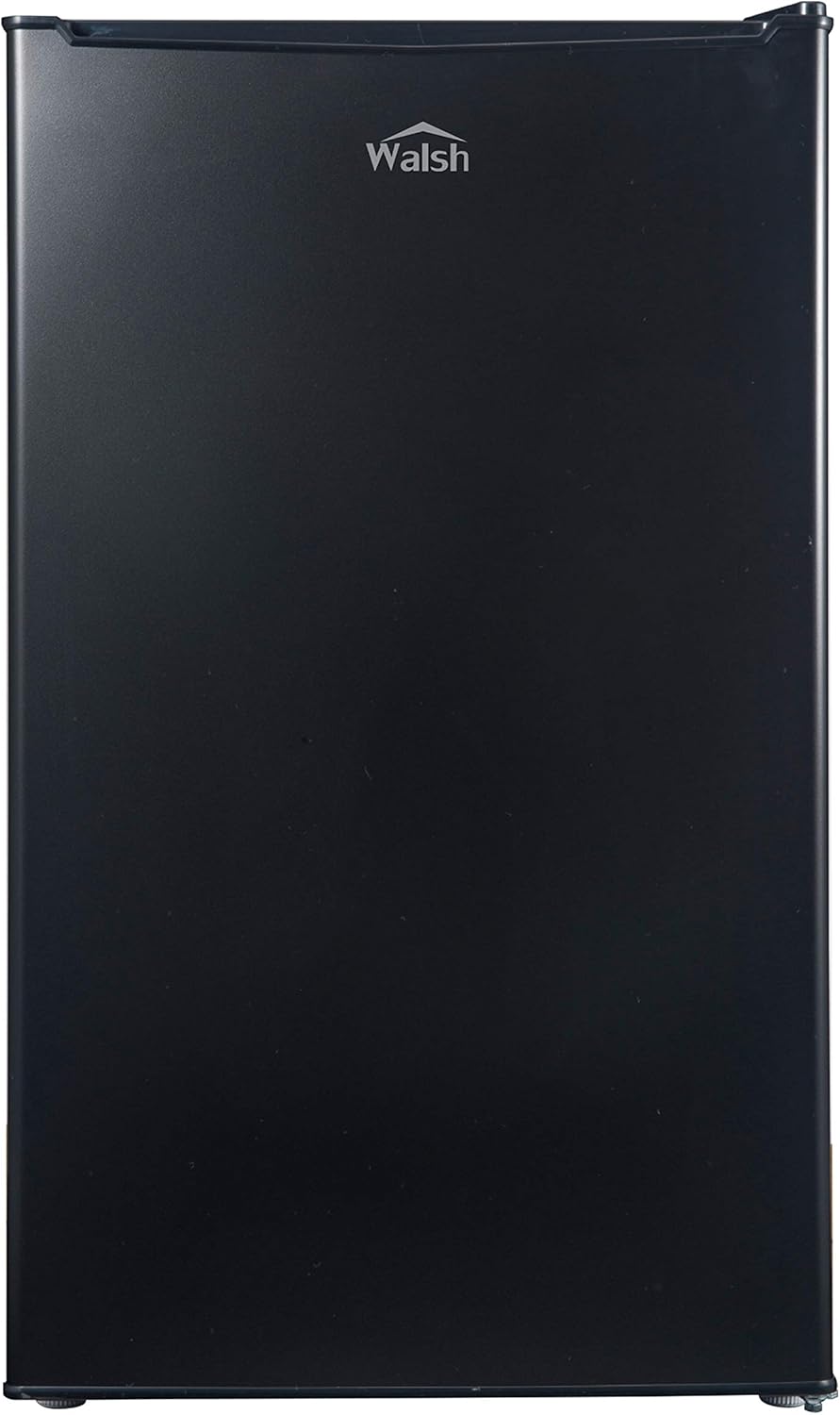 Compact Refrigerator, Single Door Fridge, 3.5 Cu.Ft, Black O4393