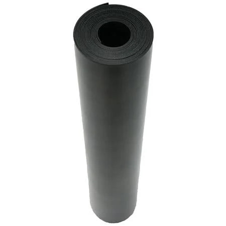 Black 1/16 in. x 36 in. x 216 in. SBR Rubber Sheet U186369