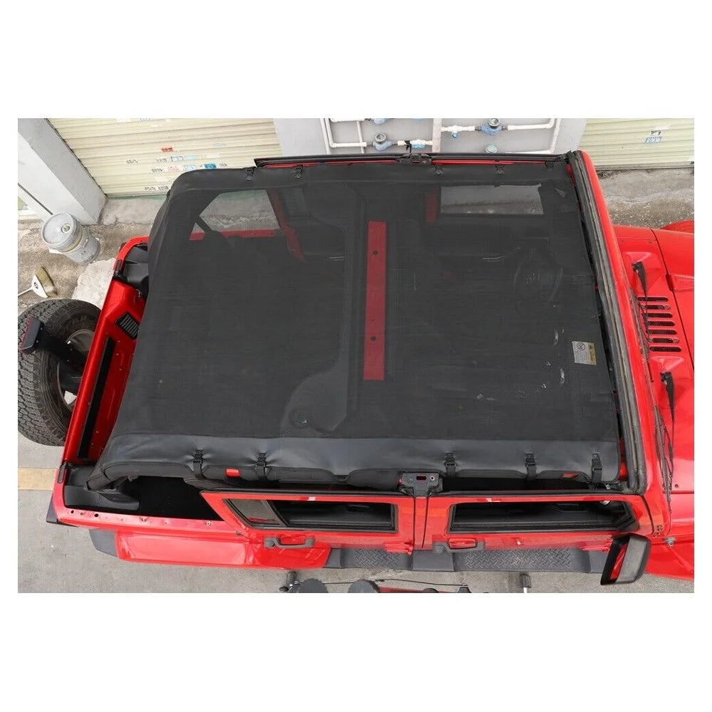 Top Bikini Roof Full Cover Sunshade Mesh Accessor 4Door X5571