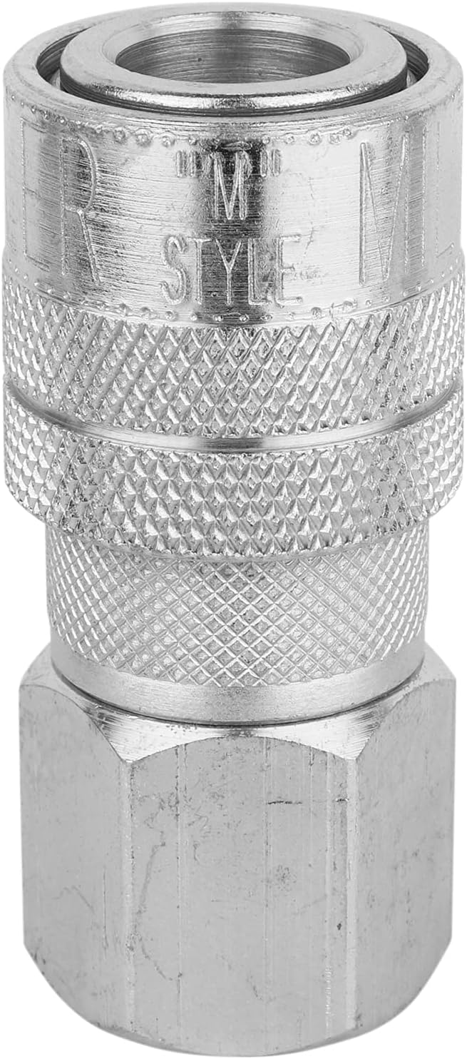 3/8" FNPT Industrial Interchange Quick-Connect Steel Coupler, Box of 100 Z783573