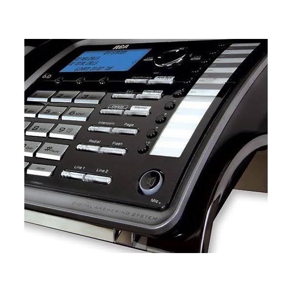 2-Line Corded Cordless Expandable Phone with Caller I25189