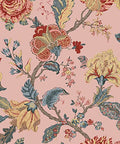 Victorian Jade Floral Peel and Stick Wallpaper U95871