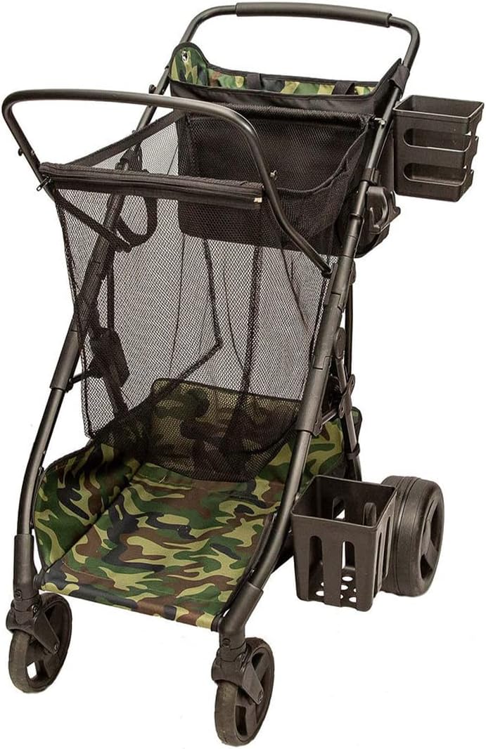Compact Collapsible Fishing Cart with Oversized Wheels R9599