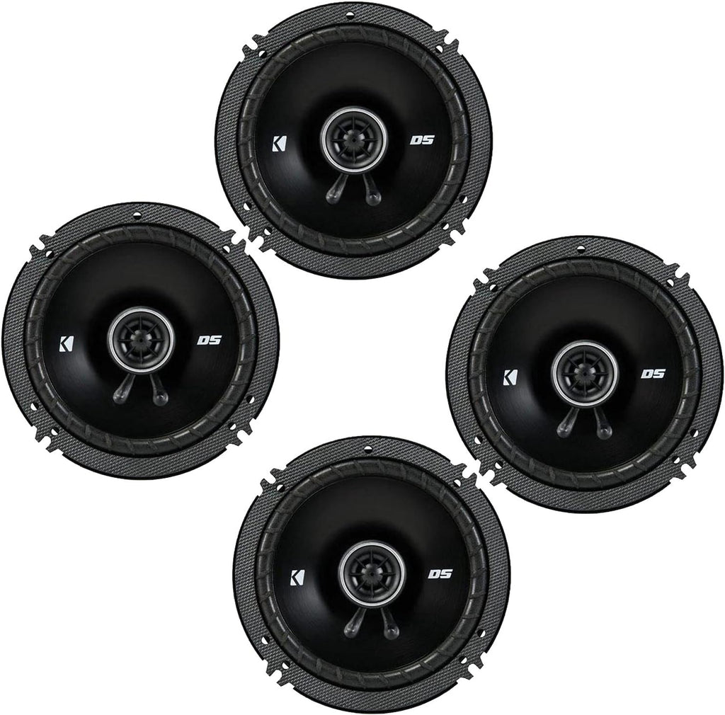 6.5-Inch Coaxial Speakers, 4-Ohm Bundle E487038