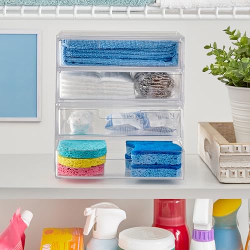 Clear 4 Drawer Organizer G61261